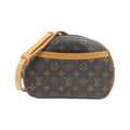 Louis Vuitton Marron Coated Canvas Shoulder Bag (Pre-Owned)