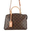 Louis Vuitton Bordeaux Monogram Handbag Shoulder Bag (Pre-Owned)