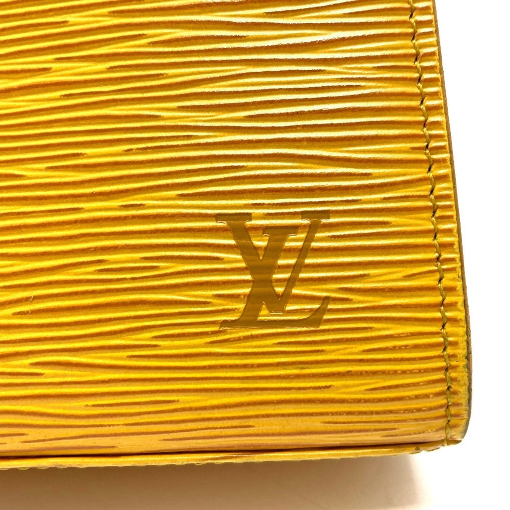 Louis Vuitton Epi Yellow Epi Leather Handbag (Pre-Owned)
