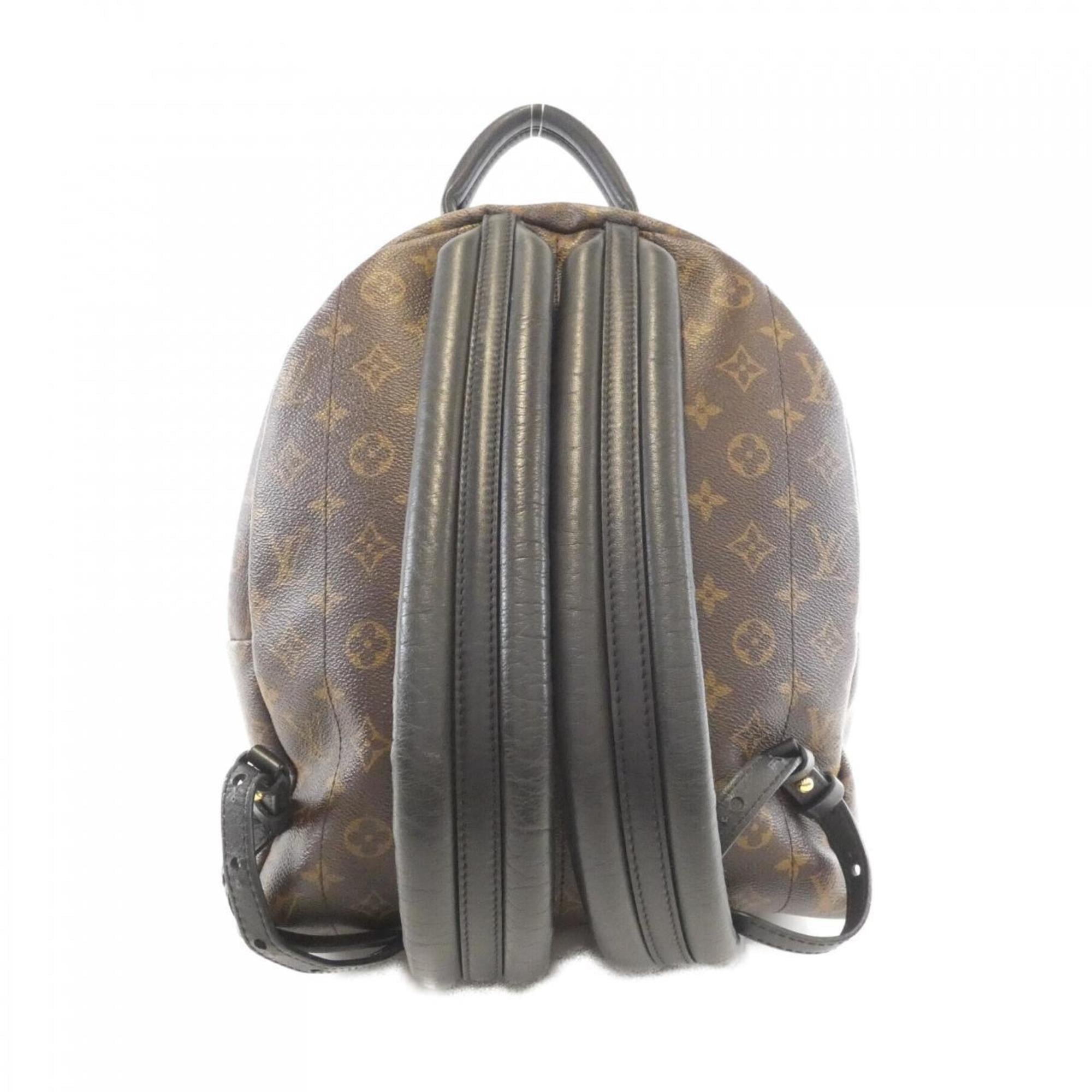 Louis Vuitton Marron Coated Canvas Backpack (Pre-Owned)