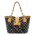 Louis Vuitton Noir Pvc Shoulder Bag Tote Bag (Pre-Owned)