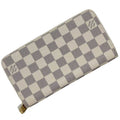 Louis Vuitton Damier Azur Gray White Damier Azur Long Wallet (Bi-Fold) (Pre-Owned)