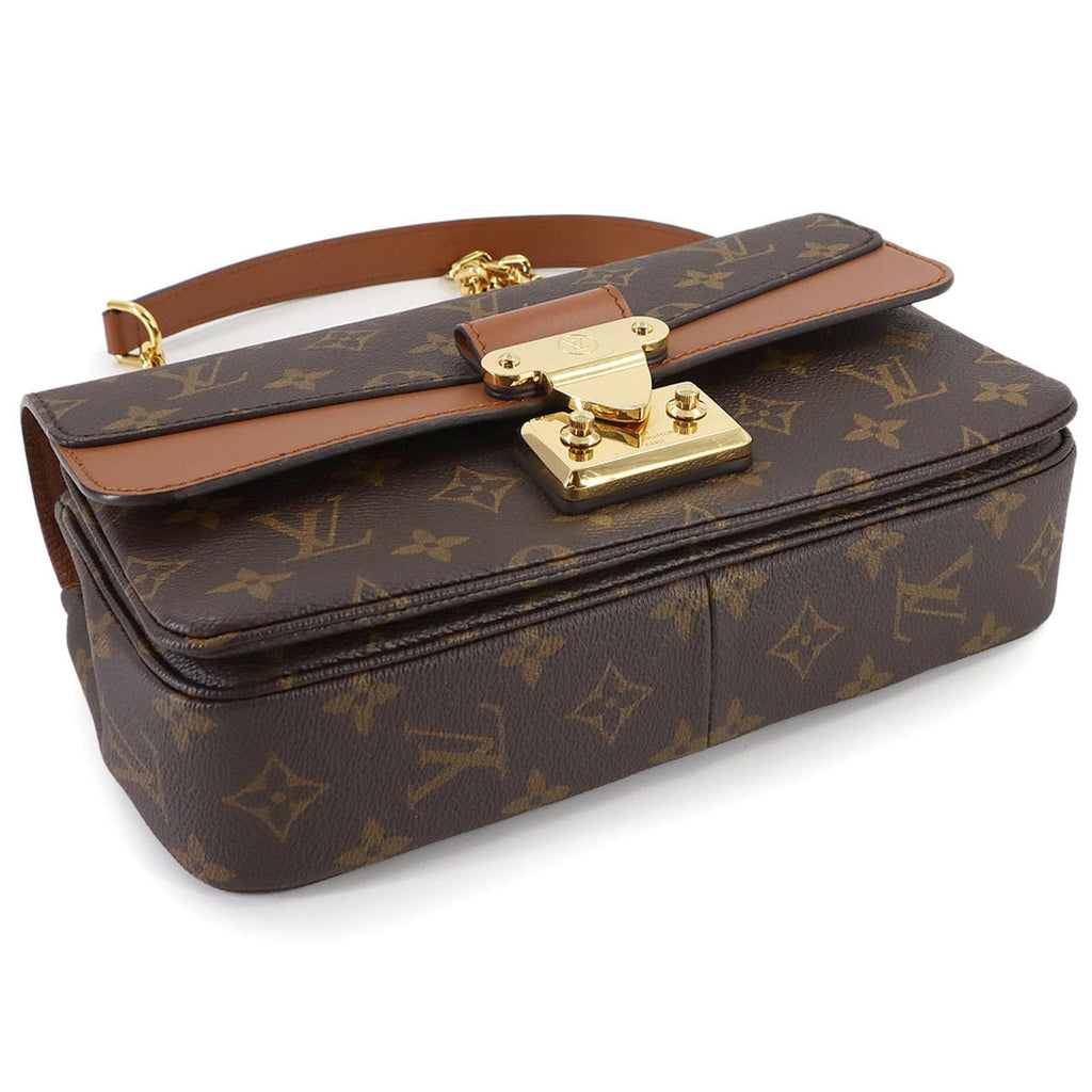 Louis Vuitton Caramel Monogram Monogram Canvas Leather Shoulder Bag (Pre-Owned)