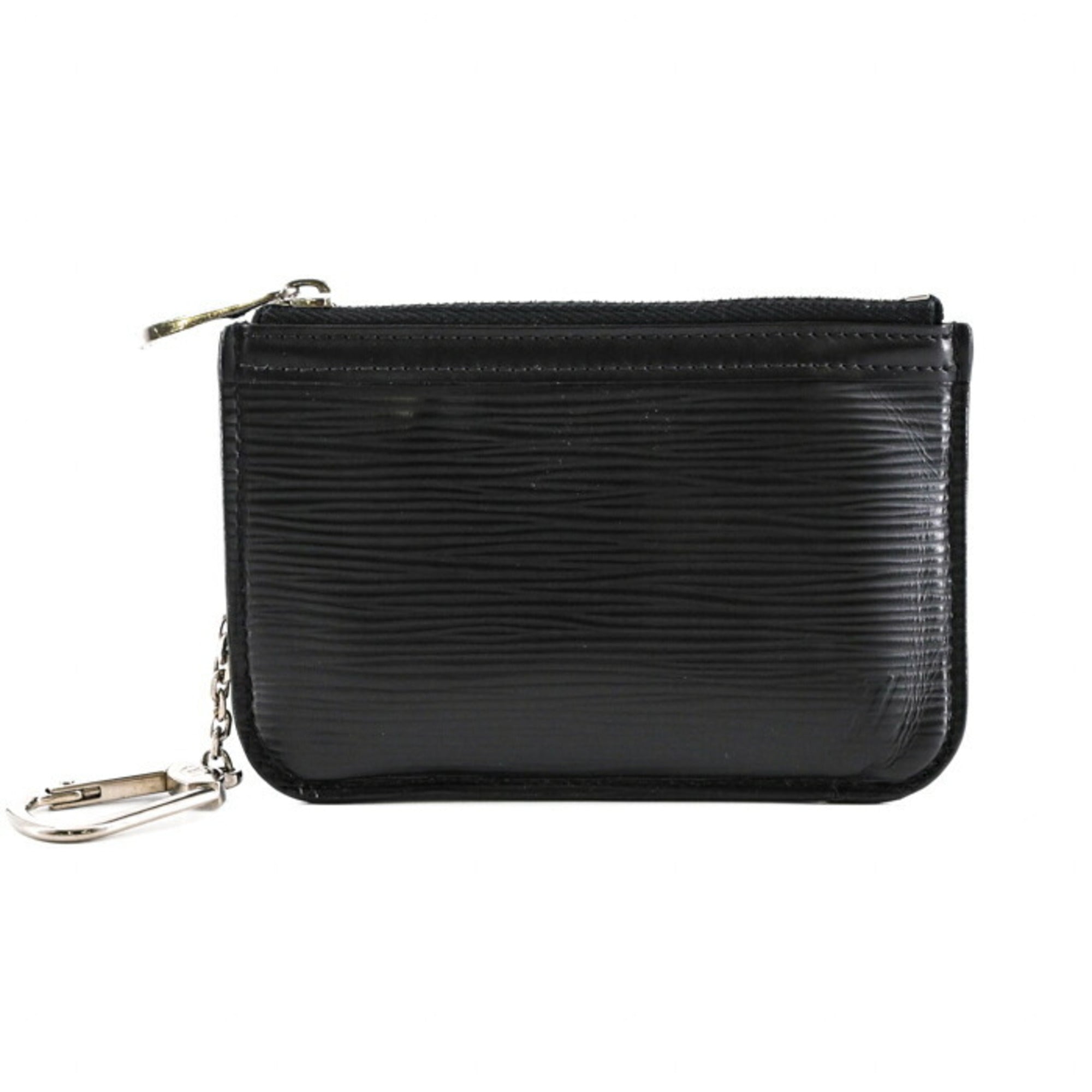 Louis Vuitton Noir Epi Leather Coin Purse/Coin Case (Pre-Owned)