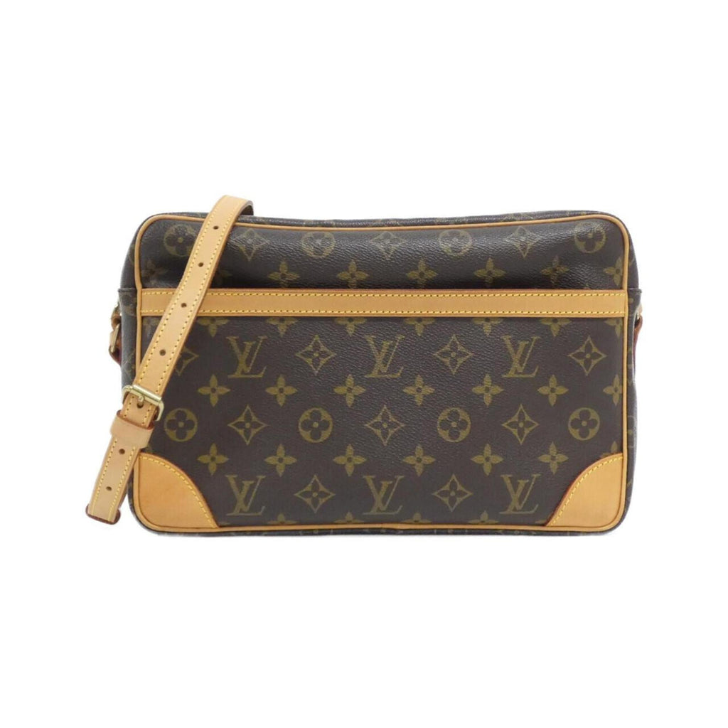 Louis Vuitton Brown Coated Canvas Shoulder Bag (Pre-Owned)