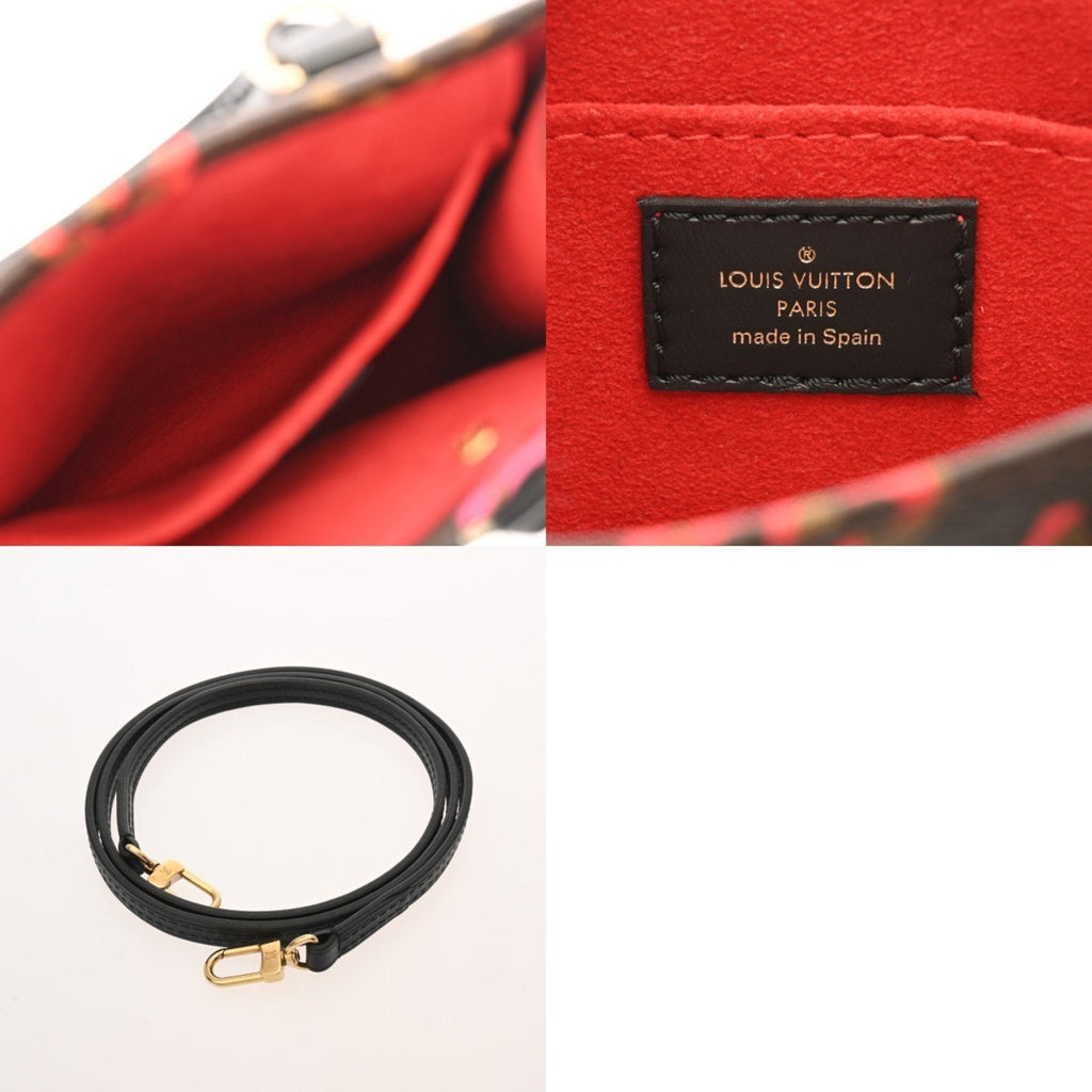 Louis Vuitton Brown Monogram Canvas Handbag (Pre-Owned)