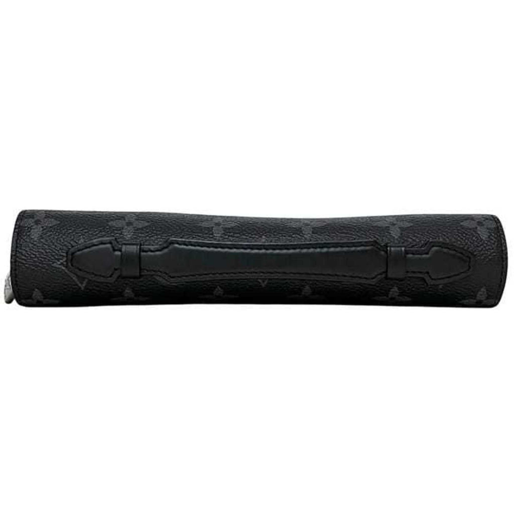Louis Vuitton Black Monogram Eclipse Monogram Eclipse Long Wallet (Bi-Fold) (Pre-Owned)
