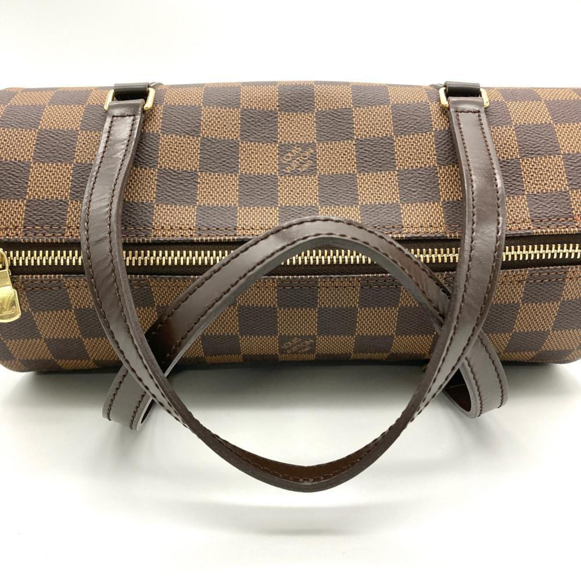 Louis Vuitton Brown Damier Canvas Handbag (Pre-Owned)
