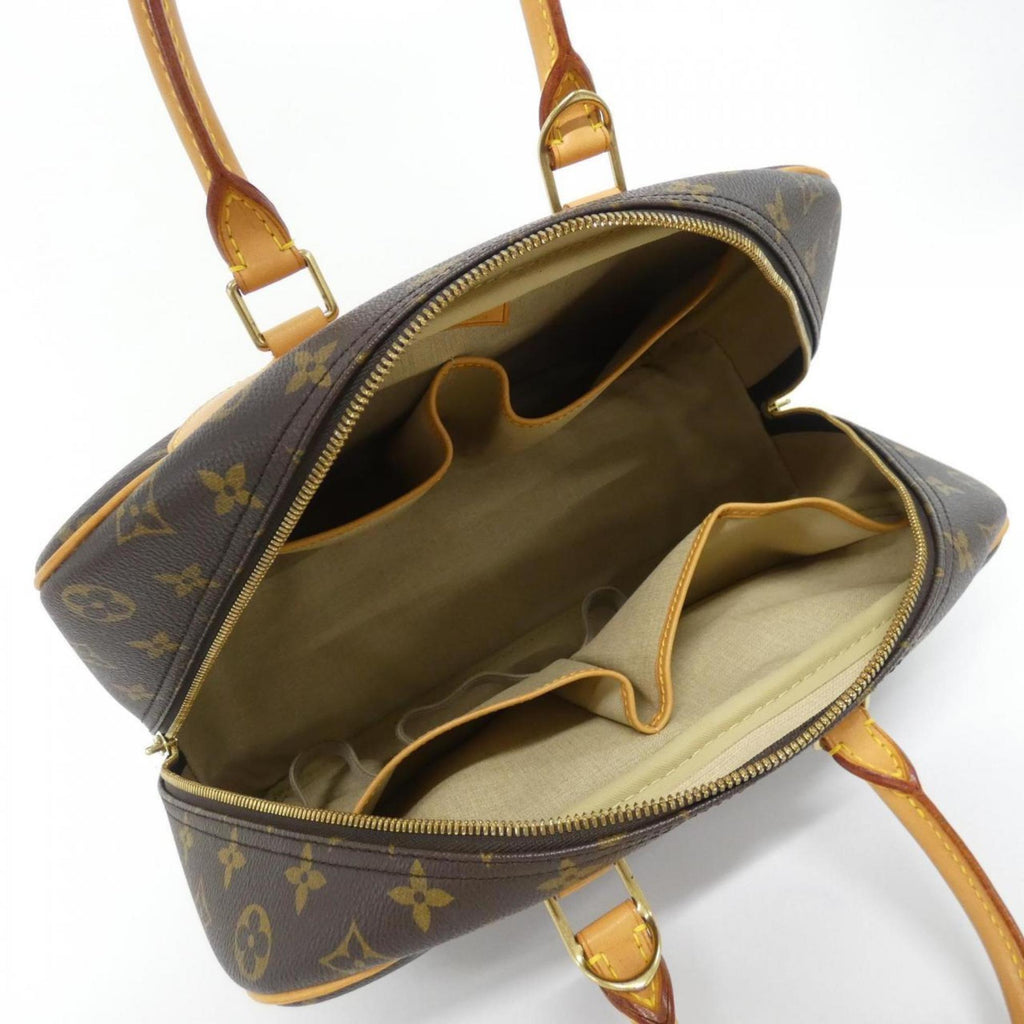 Louis Vuitton Marron Coated Canvas Handbag (Pre-Owned)