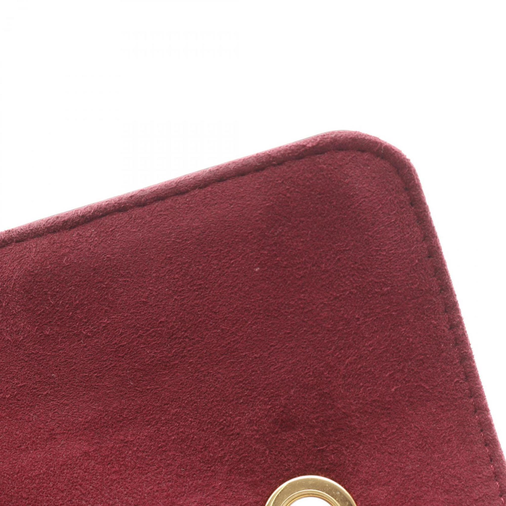 Louis Vuitton Bordeaux Brown Monogram Coated Canvas Leather Shoulder Bag (Pre-Owned)