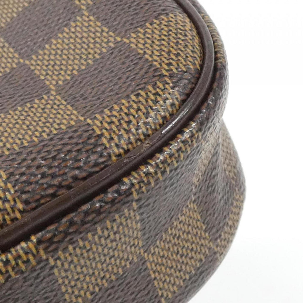 Louis Vuitton Brown Coated Canvas Pochette Shoulder Bag (Pre-Owned)