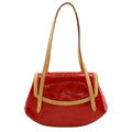 Louis Vuitton Red Color Monogram Vernis Tote Bag (Pre-Owned)
