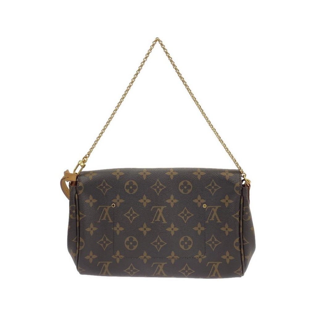 Louis Vuitton Brown Coated Canvas Shoulder Bag (Pre-Owned)