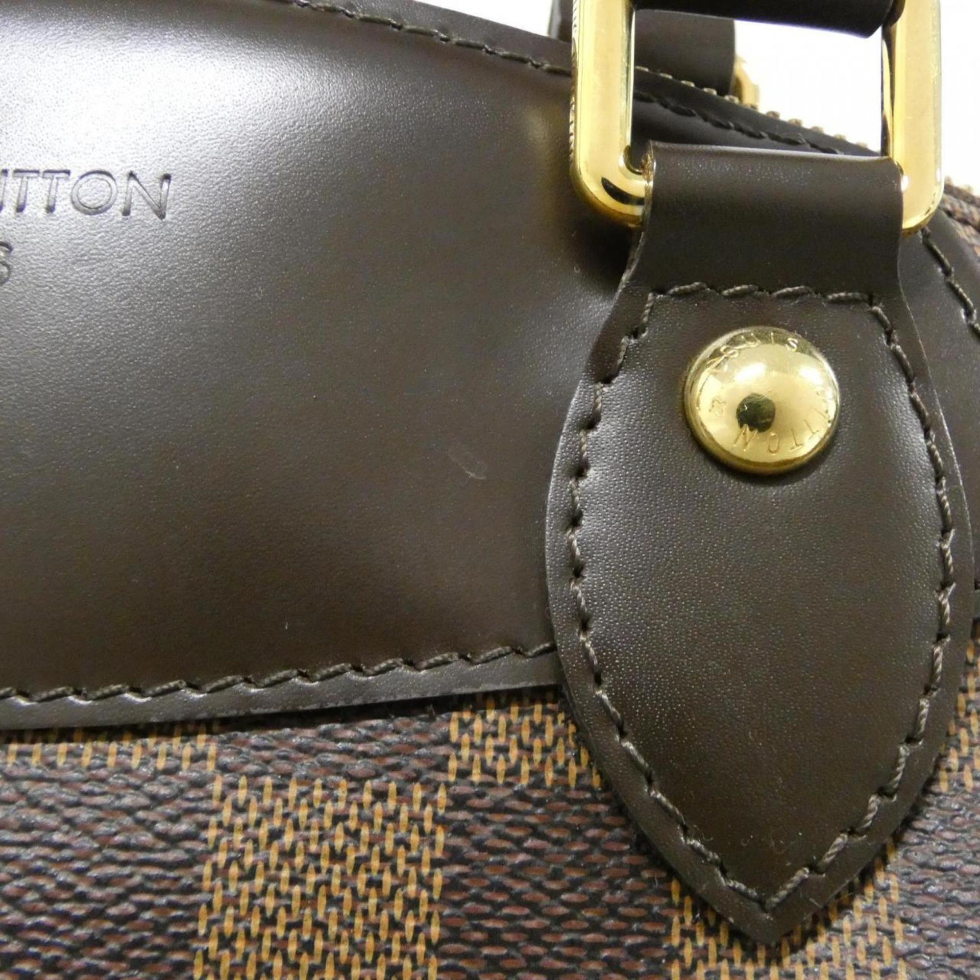 Louis Vuitton Damier Damier Canvas Ebene Damier Canvas Handbag (Pre-Owned)