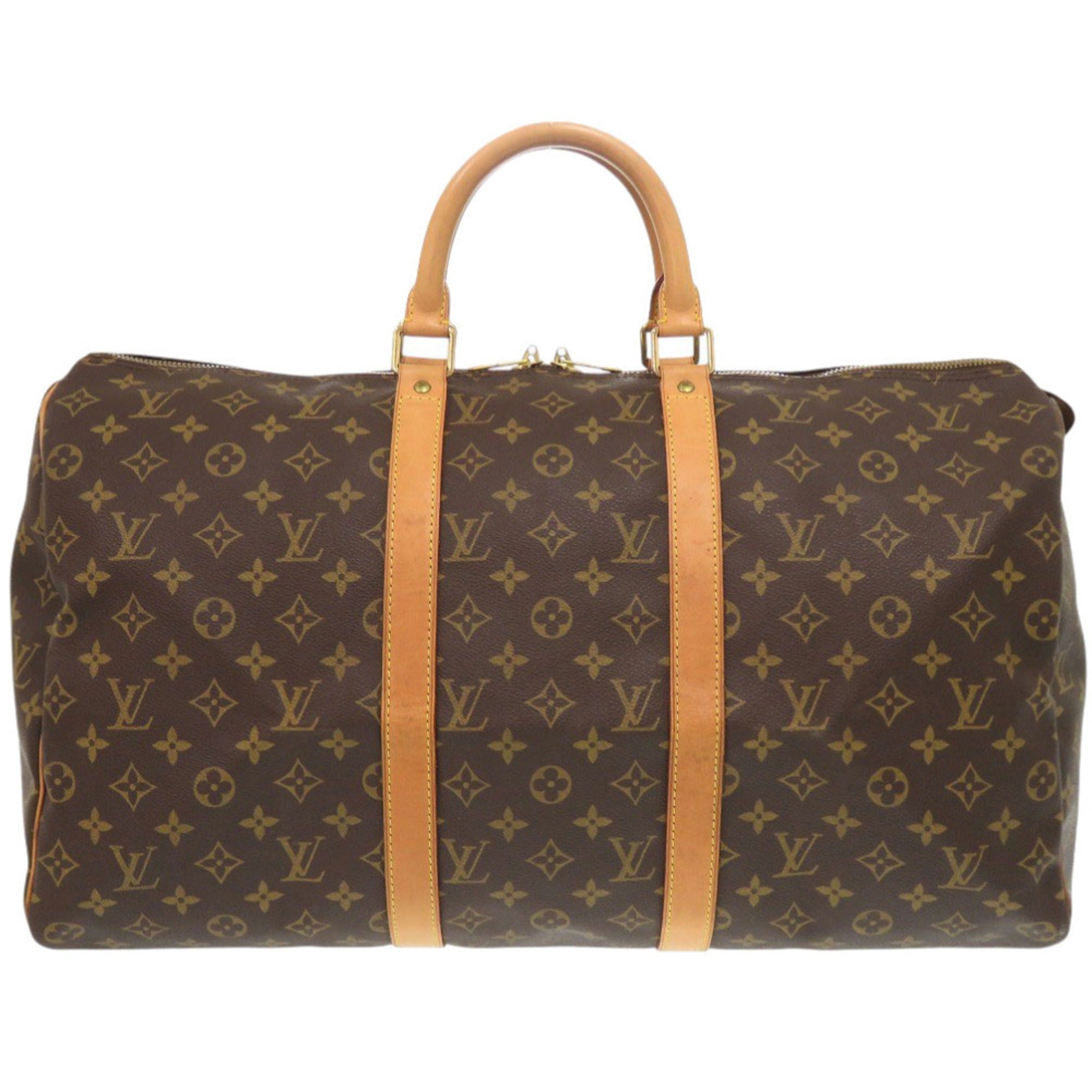 Louis Vuitton Brown Monogram Monogram Boston Bag (Pre-Owned)