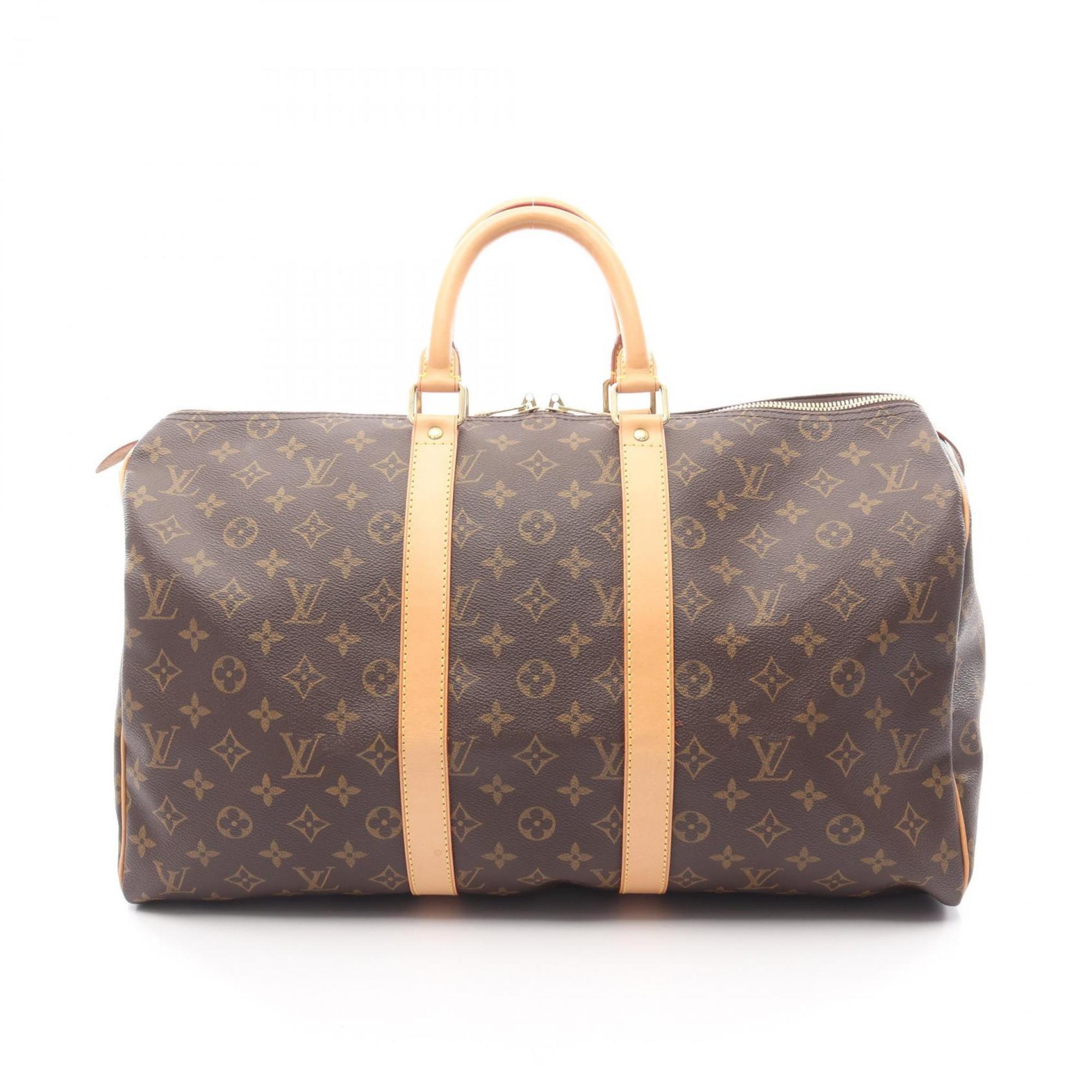 Louis Vuitton Brown Monogram Monogram Boston Bag (Pre-Owned)