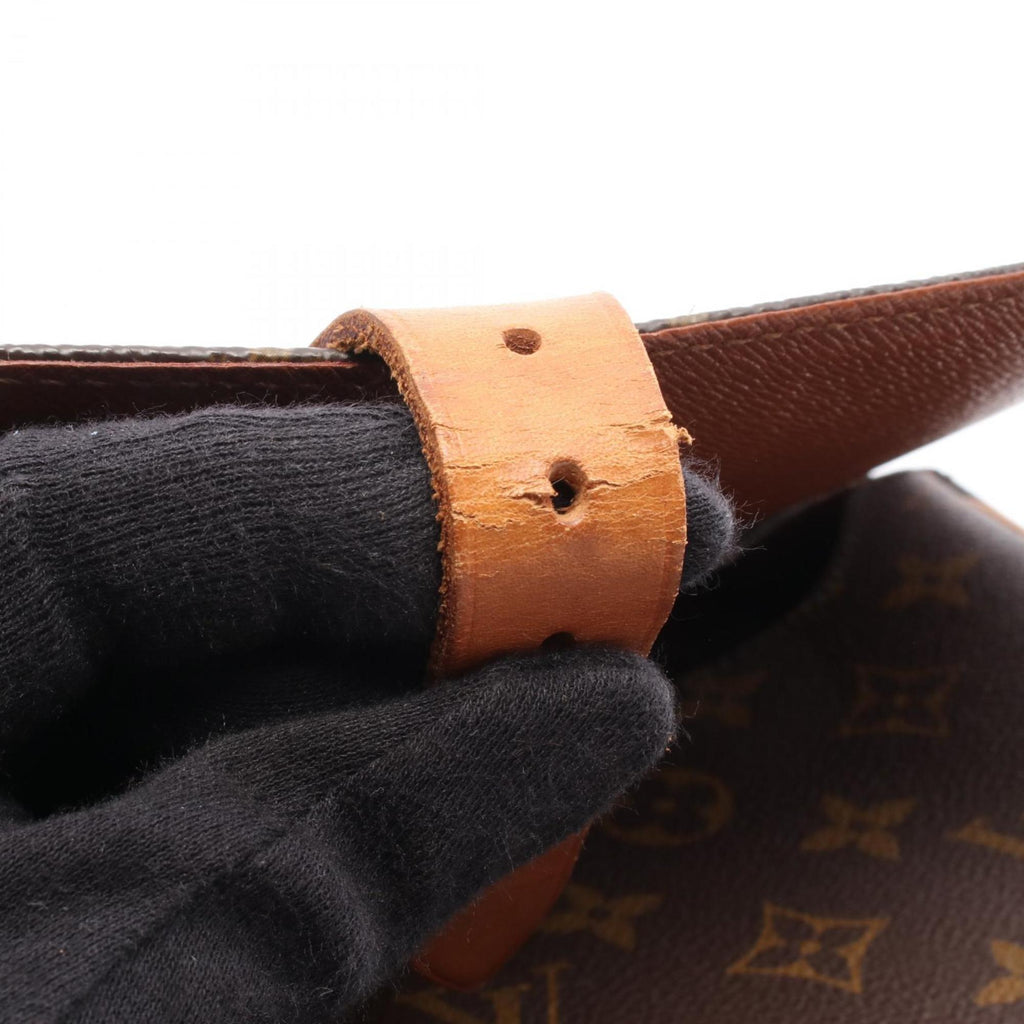 Louis Vuitton Brown Coated Canvas Monogram Pvc Leather Shoulder Bag (Pre-Owned)