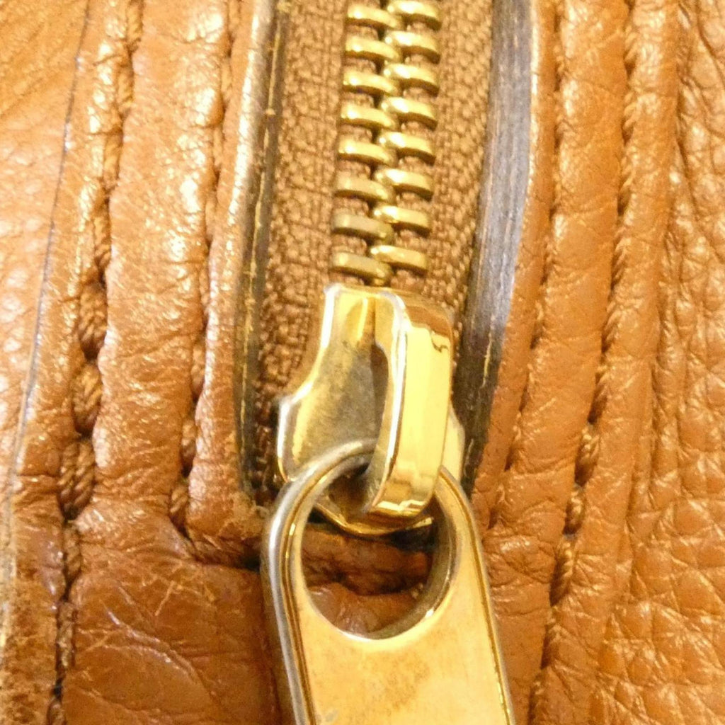 Louis Vuitton Cognac Leather Shoulder Bag (Pre-Owned)