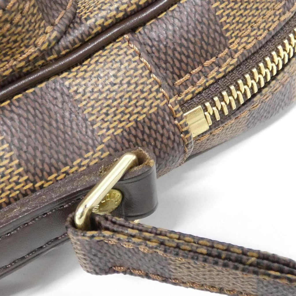 Louis Vuitton Damier Ebene Coated Canvas Shoulder Bag (Pre-Owned)