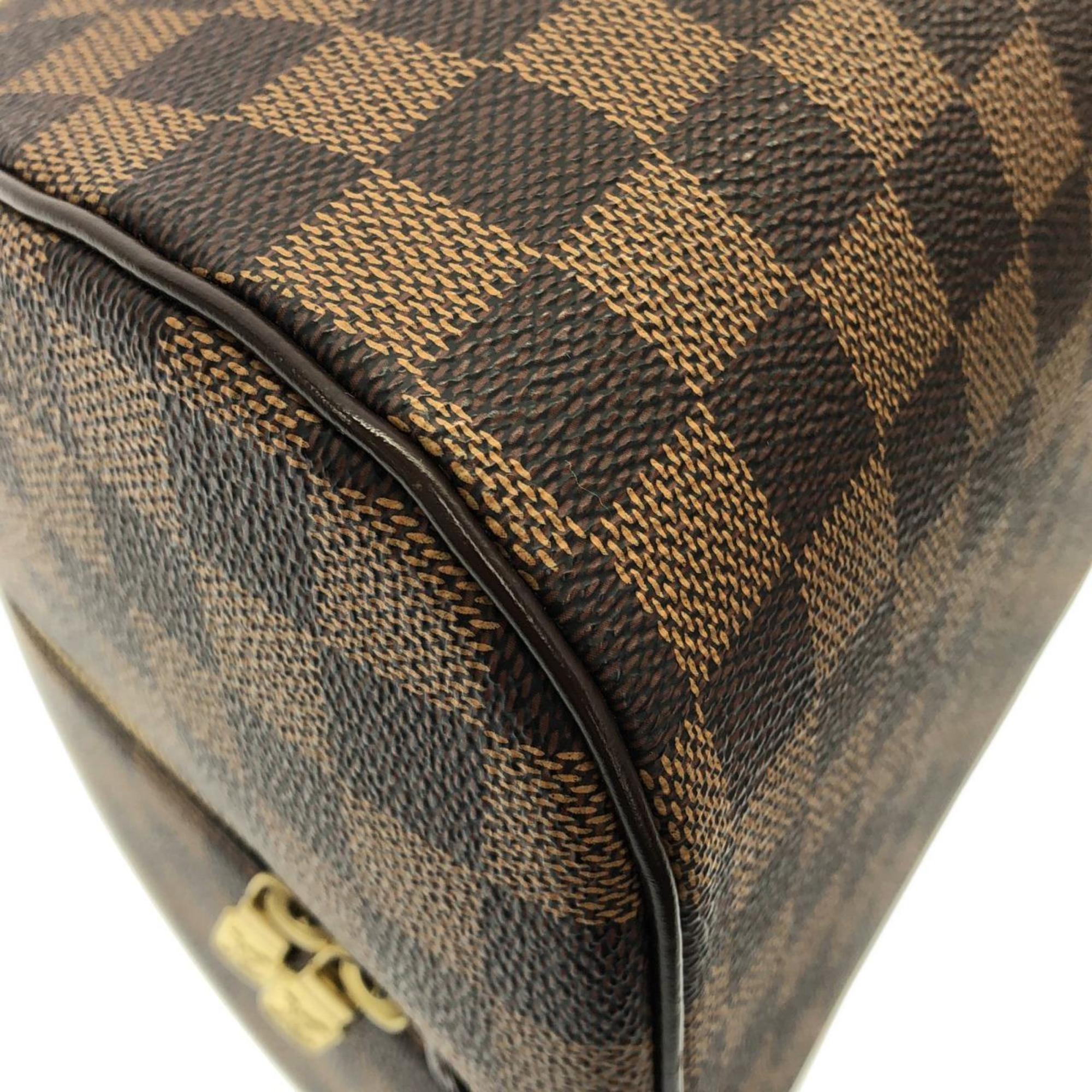 Louis Vuitton Brown Coated Canvas Handbag (Pre-Owned)