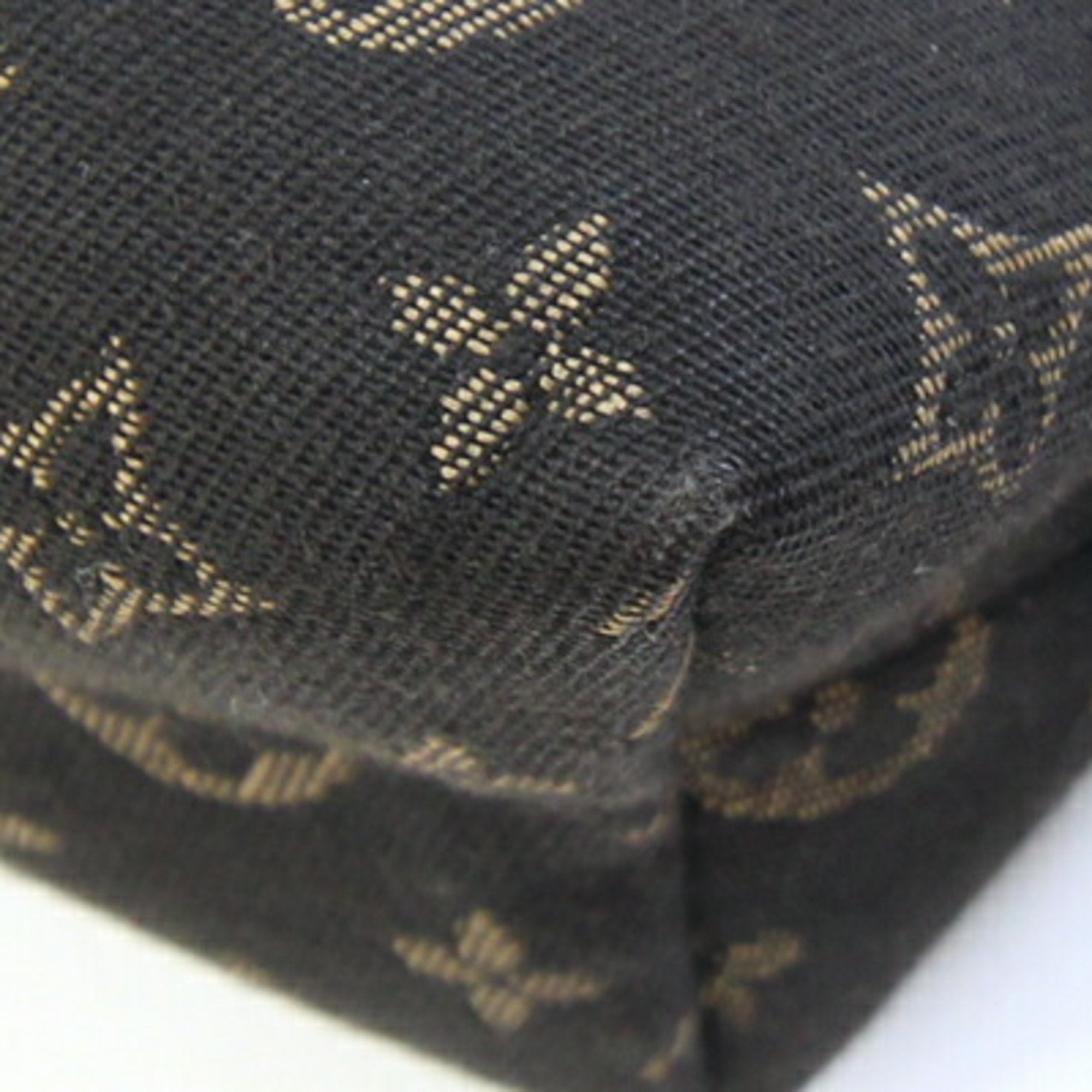 Louis Vuitton Dark Brown Fusain Monogram Idylle Canvas Pochette Pouch (Pre-Owned)