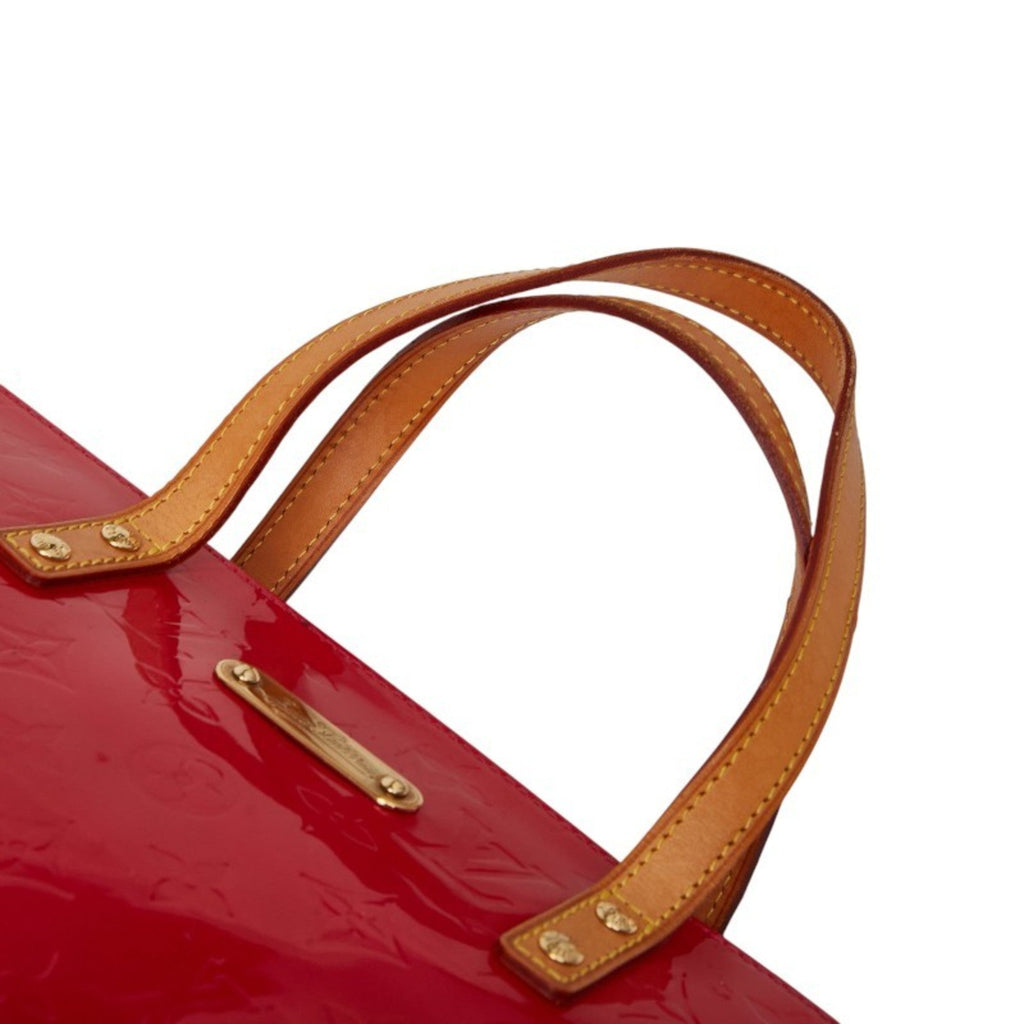 Louis Vuitton Monogram Vernis Rose Pop Patent Leather Handbag (Pre-Owned)