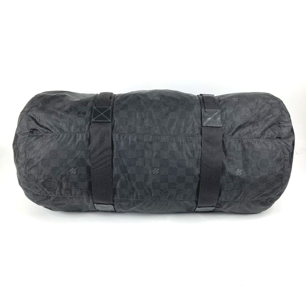 Louis Vuitton Black Damier Canvas Boston Bag Shoulder Bag (Pre-Owned)