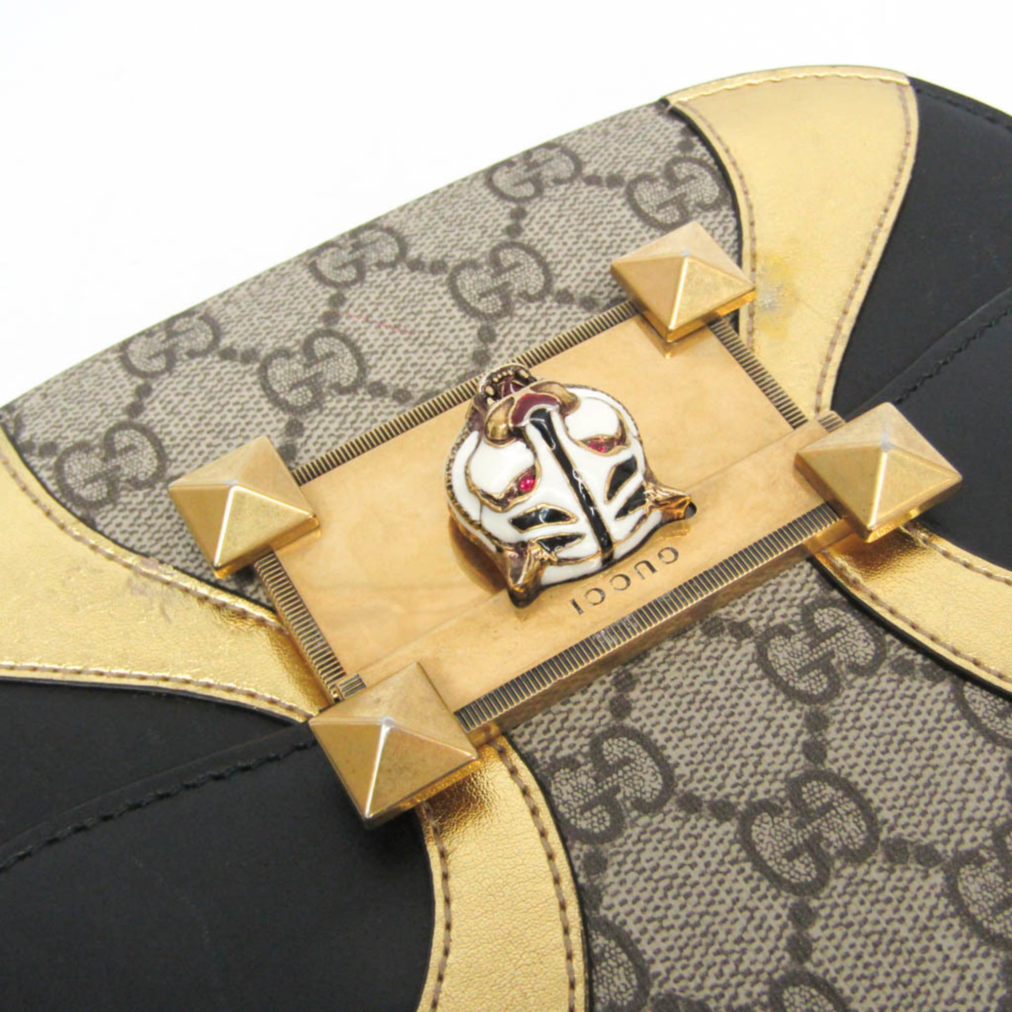 Osiride Shoulder Bag GG Coated Canvas and Leather Small
