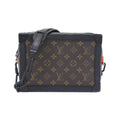 Louis Vuitton Marron Coated Canvas Shoulder Bag (Pre-Owned)