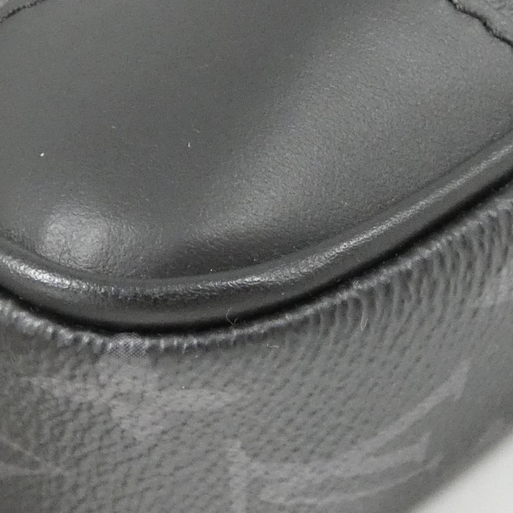 Louis Vuitton Black Coated Canvas Handbag (Pre-Owned)