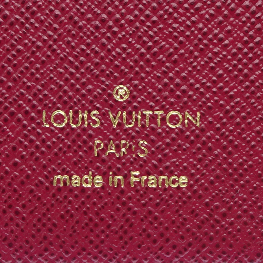 Louis Vuitton Brown Fuchsia Pink Monogram Monogram Leather Wallet (Bi-Fold) (Pre-Owned)