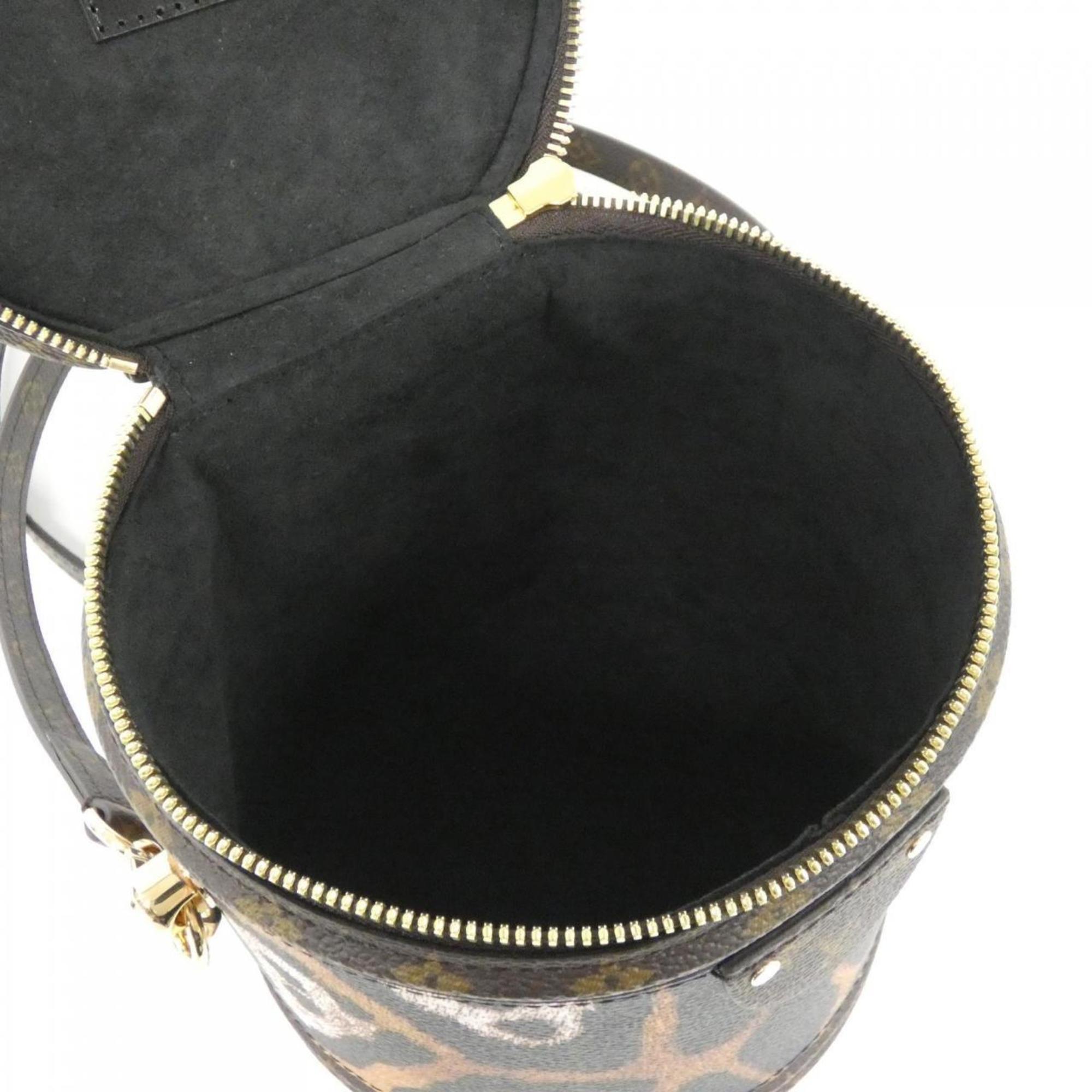 Louis Vuitton Brown Coated Canvas Handbag (Pre-Owned)
