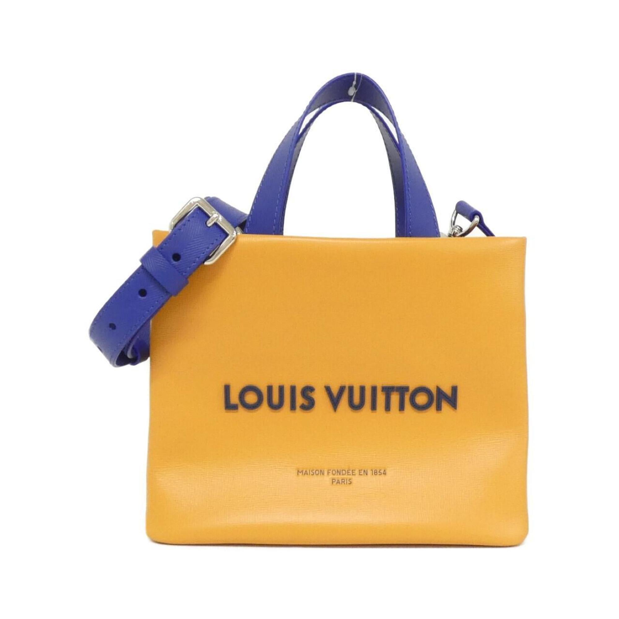 Louis Vuitton Saffron Leather Handbag (Pre-Owned)