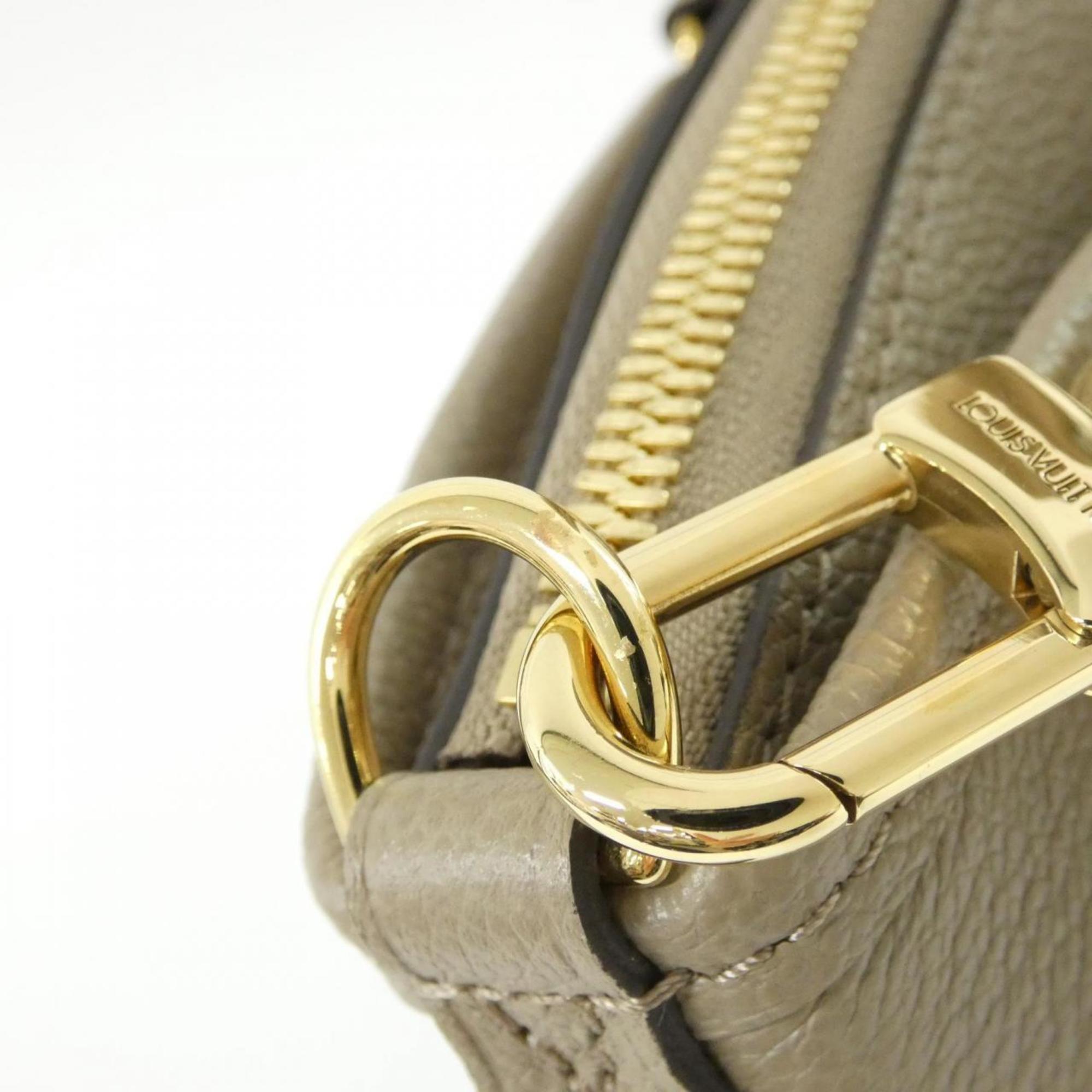 Louis Vuitton Tourterelle Leather Handbag (Pre-Owned)