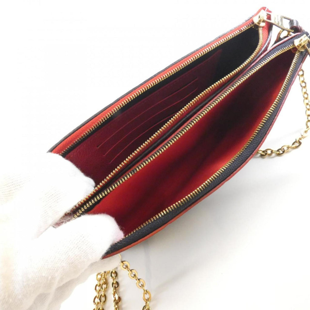 Louis Vuitton Monogram Empreinte Marine Rouge Leather Pochette Shoulder Bag (Pre-Owned)