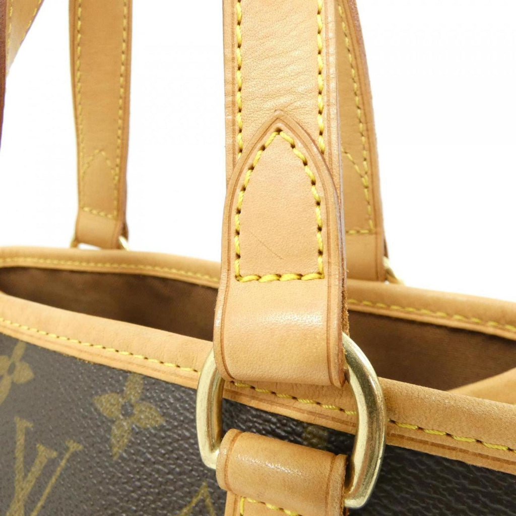 Louis Vuitton Marron Coated Canvas Handbag (Pre-Owned)