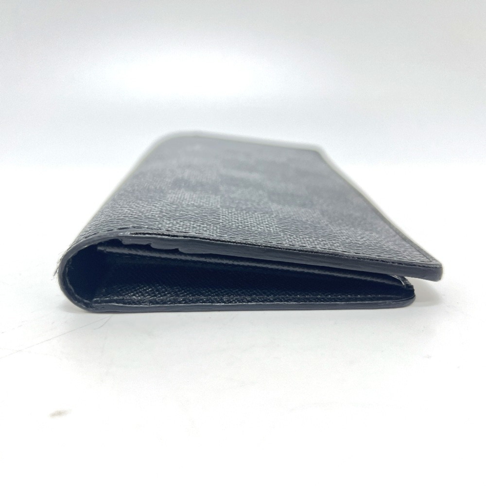 Louis Vuitton Black Damier Graphite Coin Purse/Coin Case (Pre-Owned)