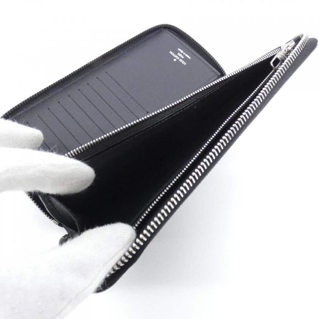 Louis Vuitton Graphite Coated Canvas Long Wallet (Bi-Fold) (Pre-Owned)
