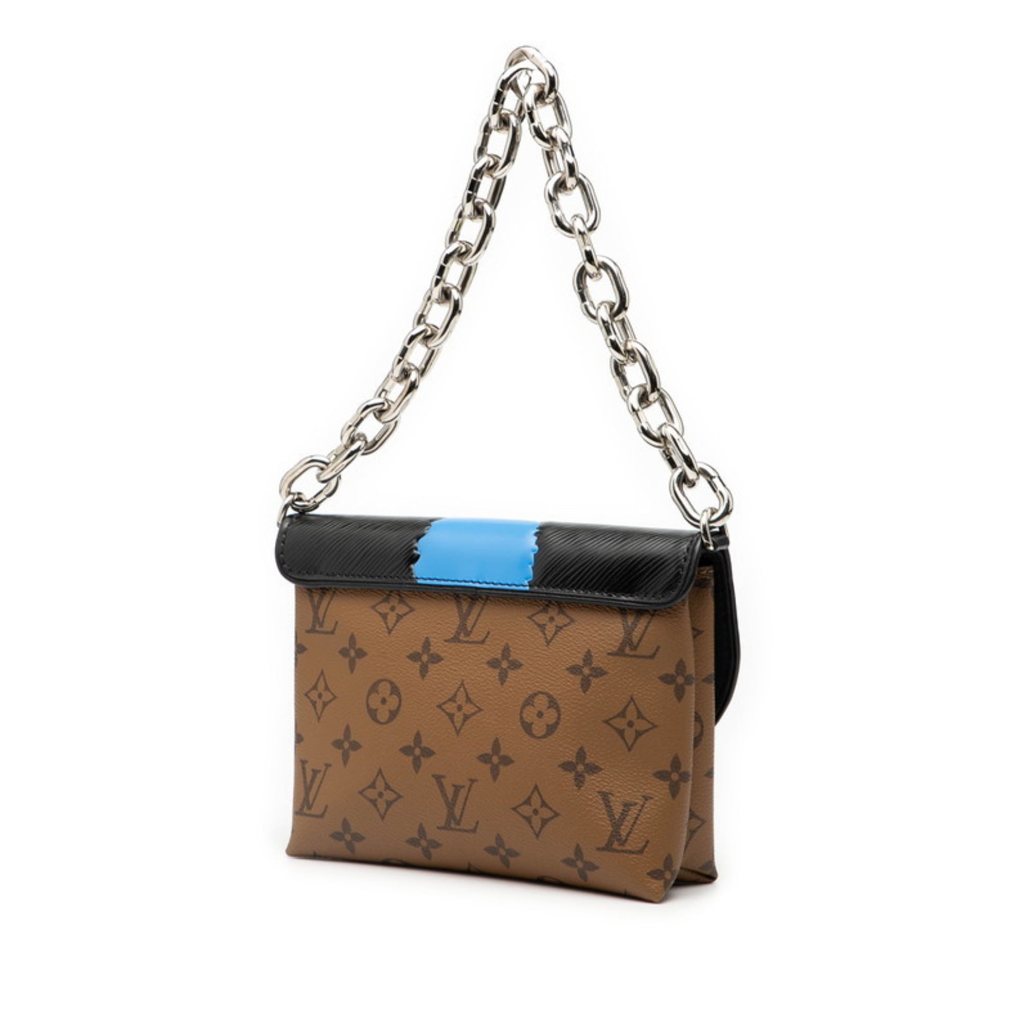 Louis Vuitton Brown Multi-Color Pvc Leather Handbag Shoulder Bag (Pre-Owned)