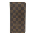 Louis Vuitton Ebene Pvc Long Wallet (Bi-Fold) (Pre-Owned)