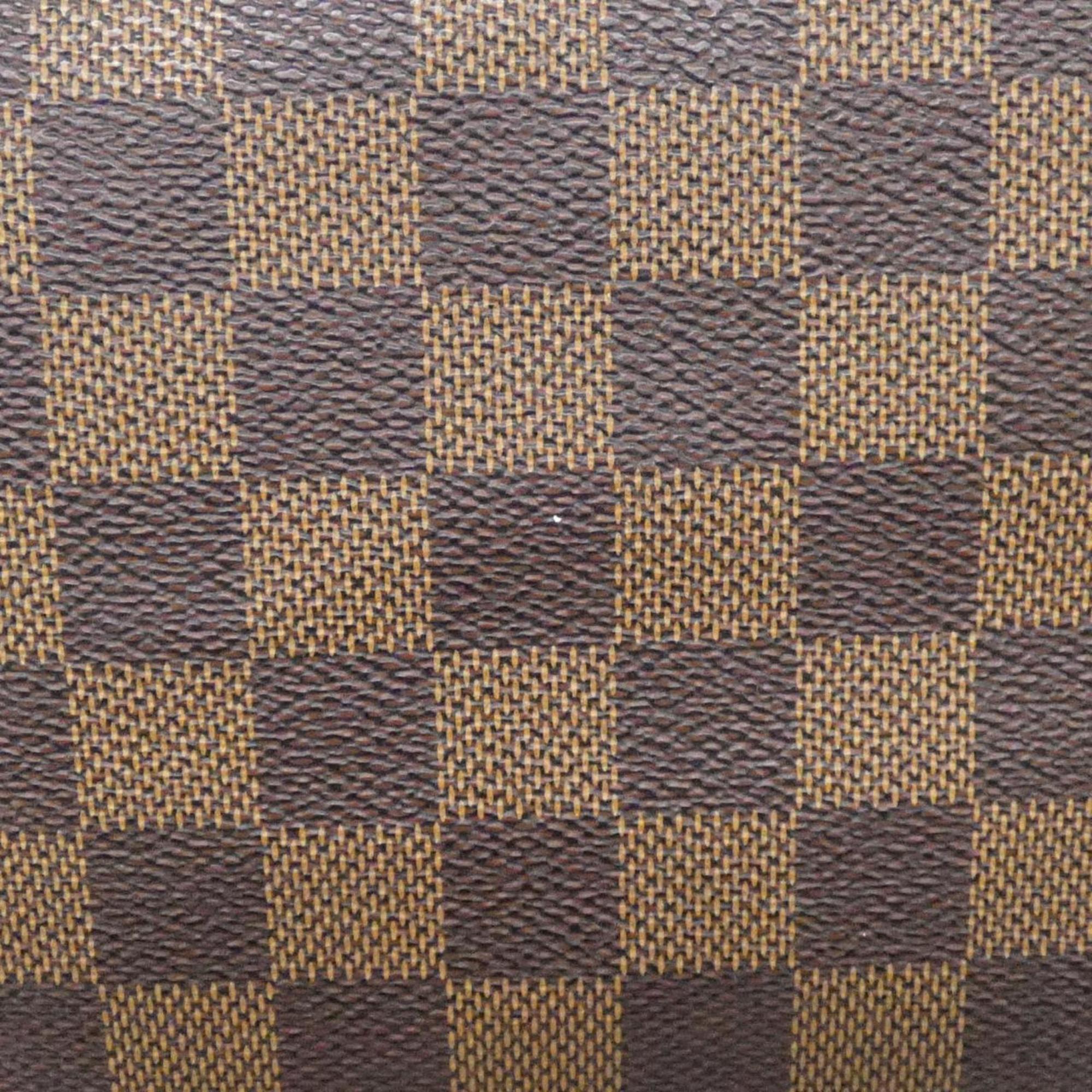 Louis Vuitton Ebene Coated Canvas Boston Bag (Pre-Owned)