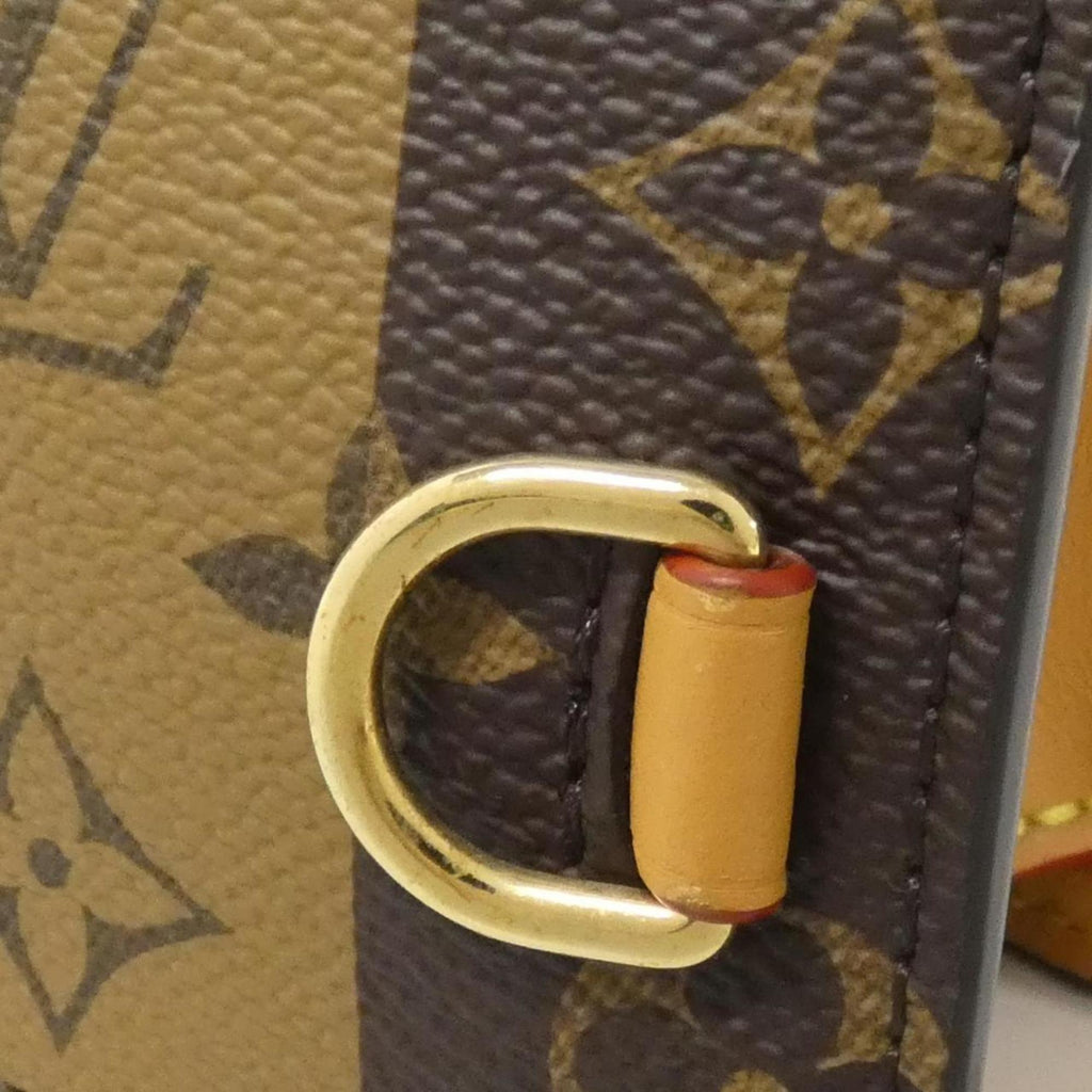 Louis Vuitton Monogram Marron Coated Canvas Handbag (Pre-Owned)