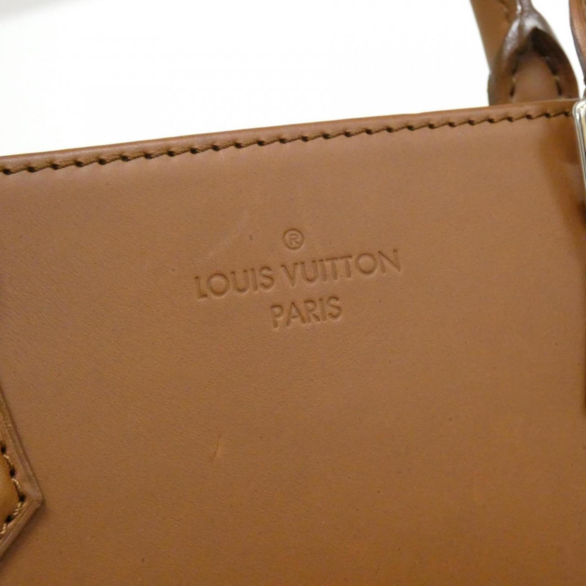 Louis Vuitton Nomad Silver Leather Handbag (Pre-Owned)