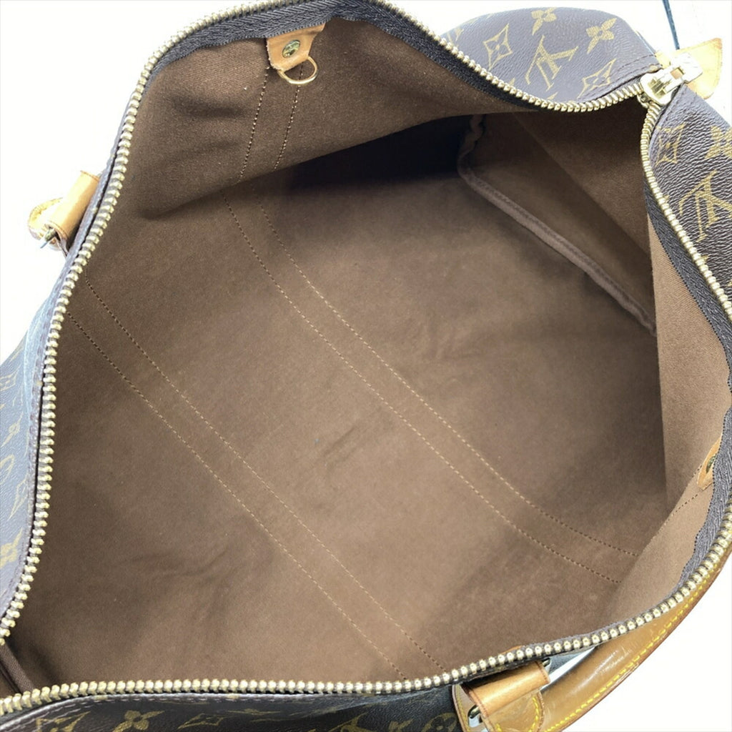 Louis Vuitton Brown Monogram Canvas Boston Bag (Pre-Owned)