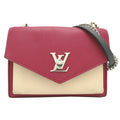 Louis Vuitton Bordeaux Ivory Leather Shoulder Bag (Pre-Owned)