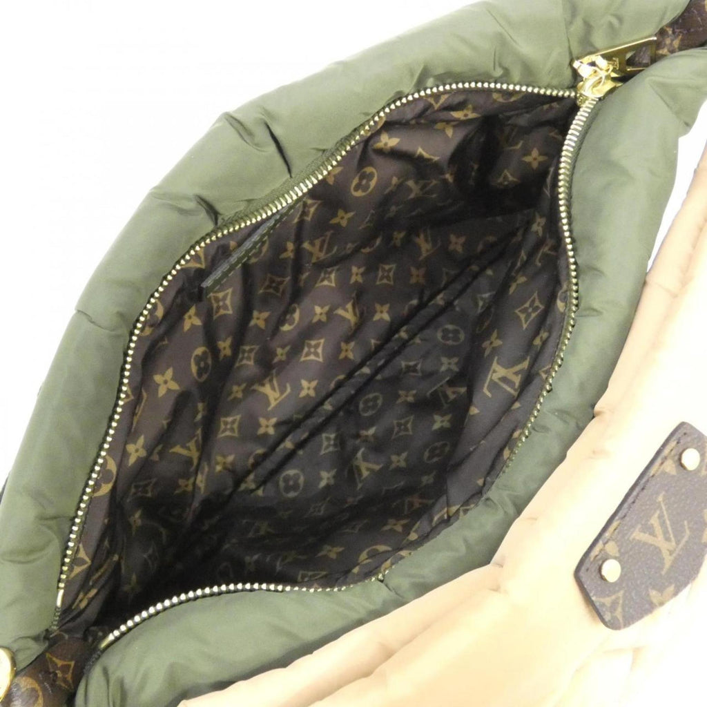 Louis Vuitton Beige Khaki Pochette Shoulder Bag (Pre-Owned)