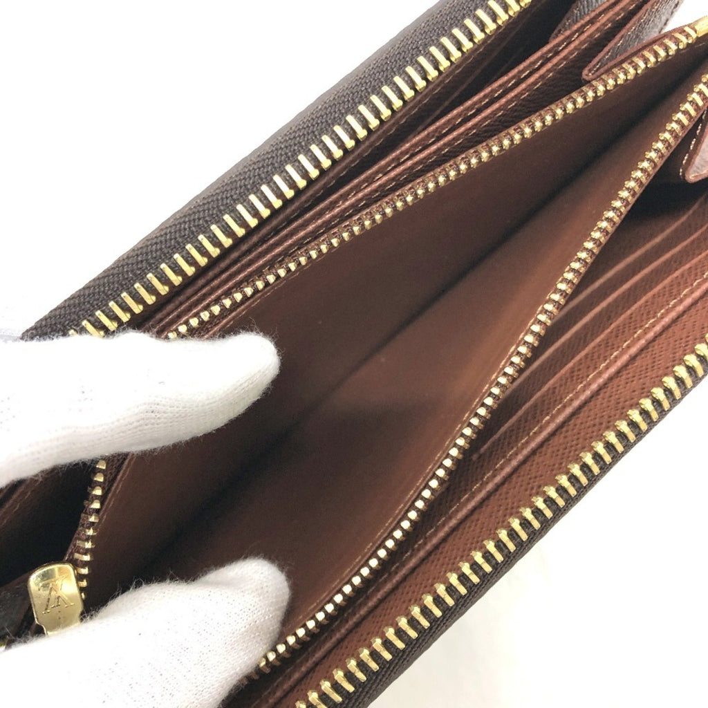 Louis Vuitton Monogram Brown Monogram Long Wallet (Bi-Fold) (Pre-Owned)