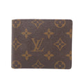 Louis Vuitton Brown Monogram Wallet (Bi-Fold) (Pre-Owned)