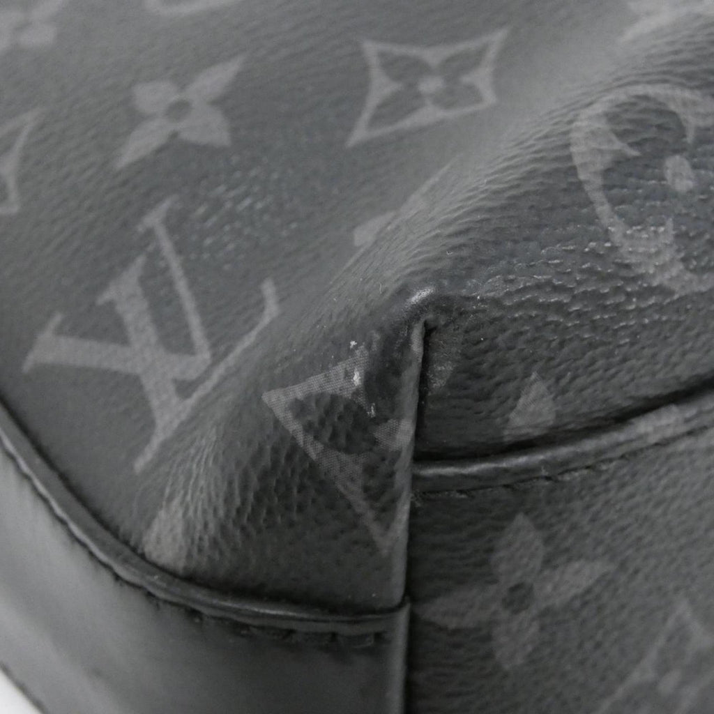 Louis Vuitton Black Coated Canvas Shoulder Bag (Pre-Owned)