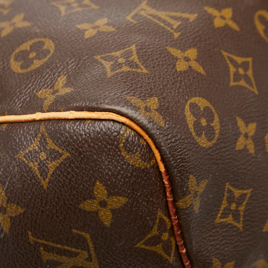 Louis Vuitton Monogram Brown Monogram Monogram Pvc Leather Boston Bag Shoulder Bag (Pre-Owned)